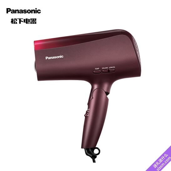 松下(Panasonic)电吹风机 家用 大功率 发梢护理 纳米水离子 纳诺怡 双倍矿物质负离子 XD20